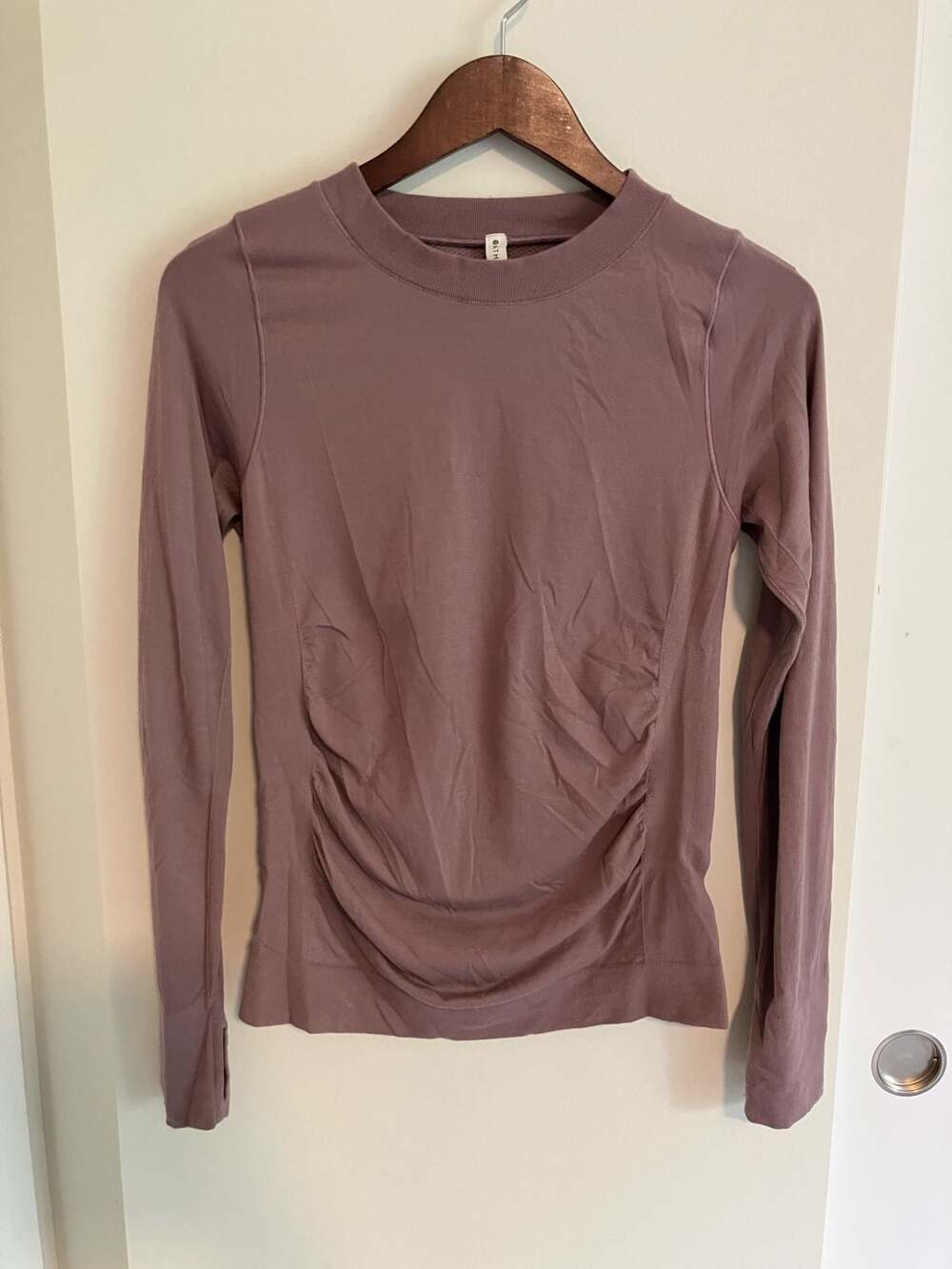 Athleta Seamless Long Sleeve Top Size M